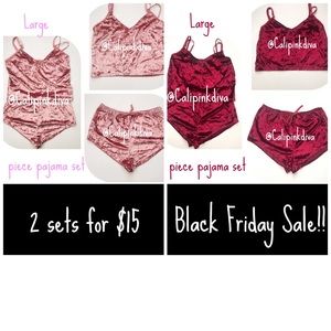 Black Friday Sale 2 pajama sets for $15